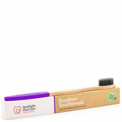 Bamboo Toothbrush - Purple