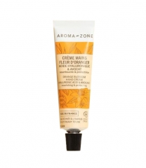 Hyaluronic Acid & Organic Avocado Hand Cream - Orange Blossom - Aromazone