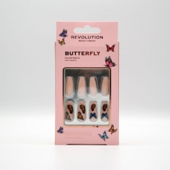 Flawless False Nails Butterfly