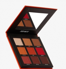 Fiery Matte 9 Colour Palette