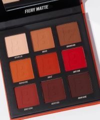 Fiery Matte 9 Colour Palette