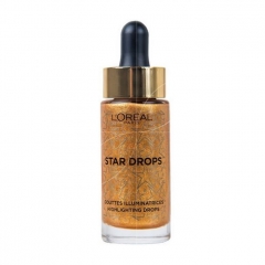 Highlighting drops for face