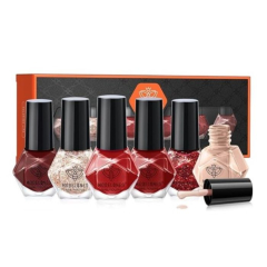 Set of 6 Quick-Drying Nail Polishes